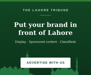 Put your brand in front of Lahore — display advertising, sponsored content and classifieds in The Lahore Tribune